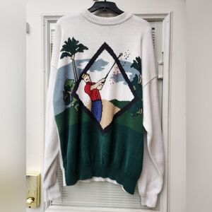 Vintage Golf Sweater